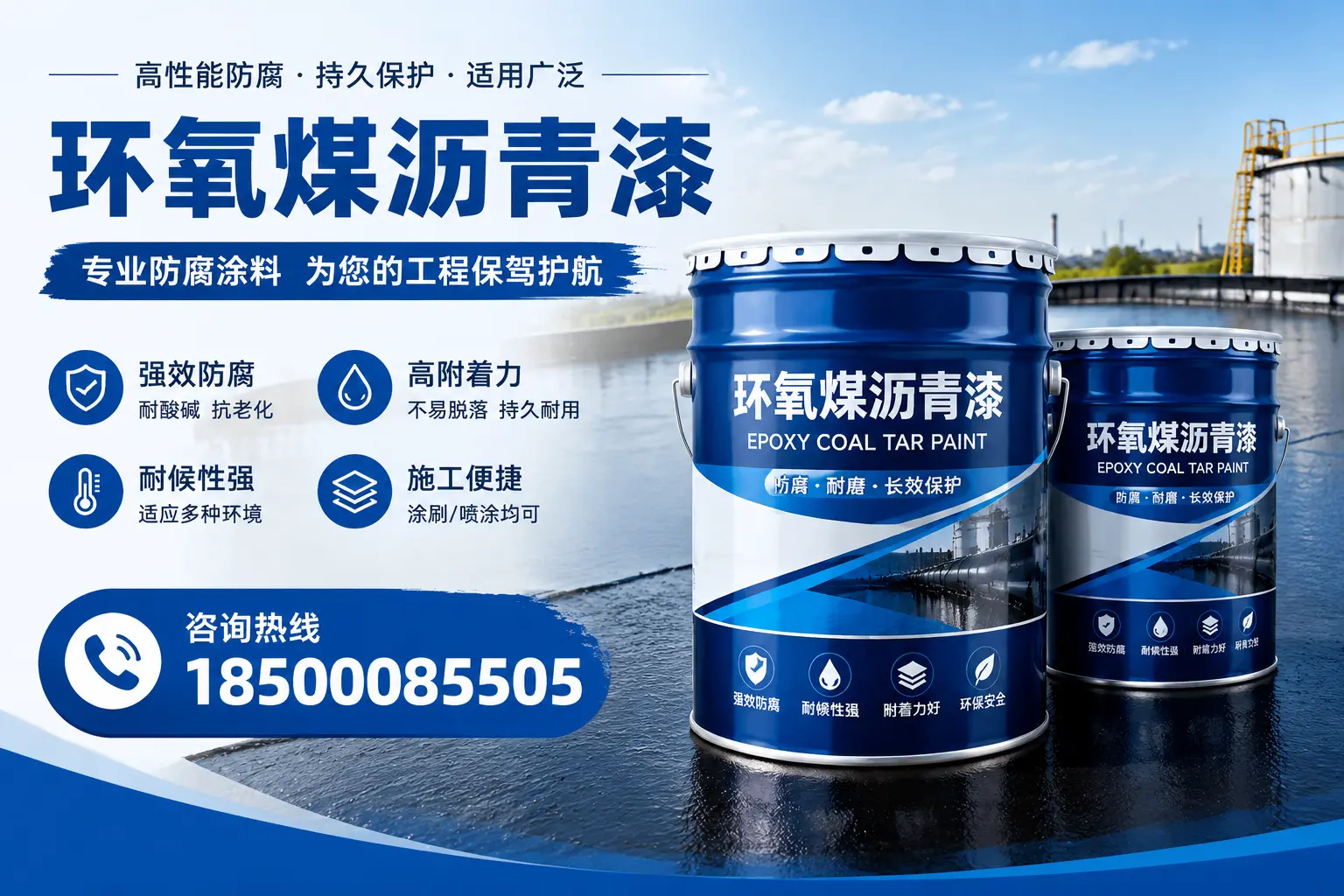 环氧煤沥青漆与其他漆类的比较，兖州用户的选择依据